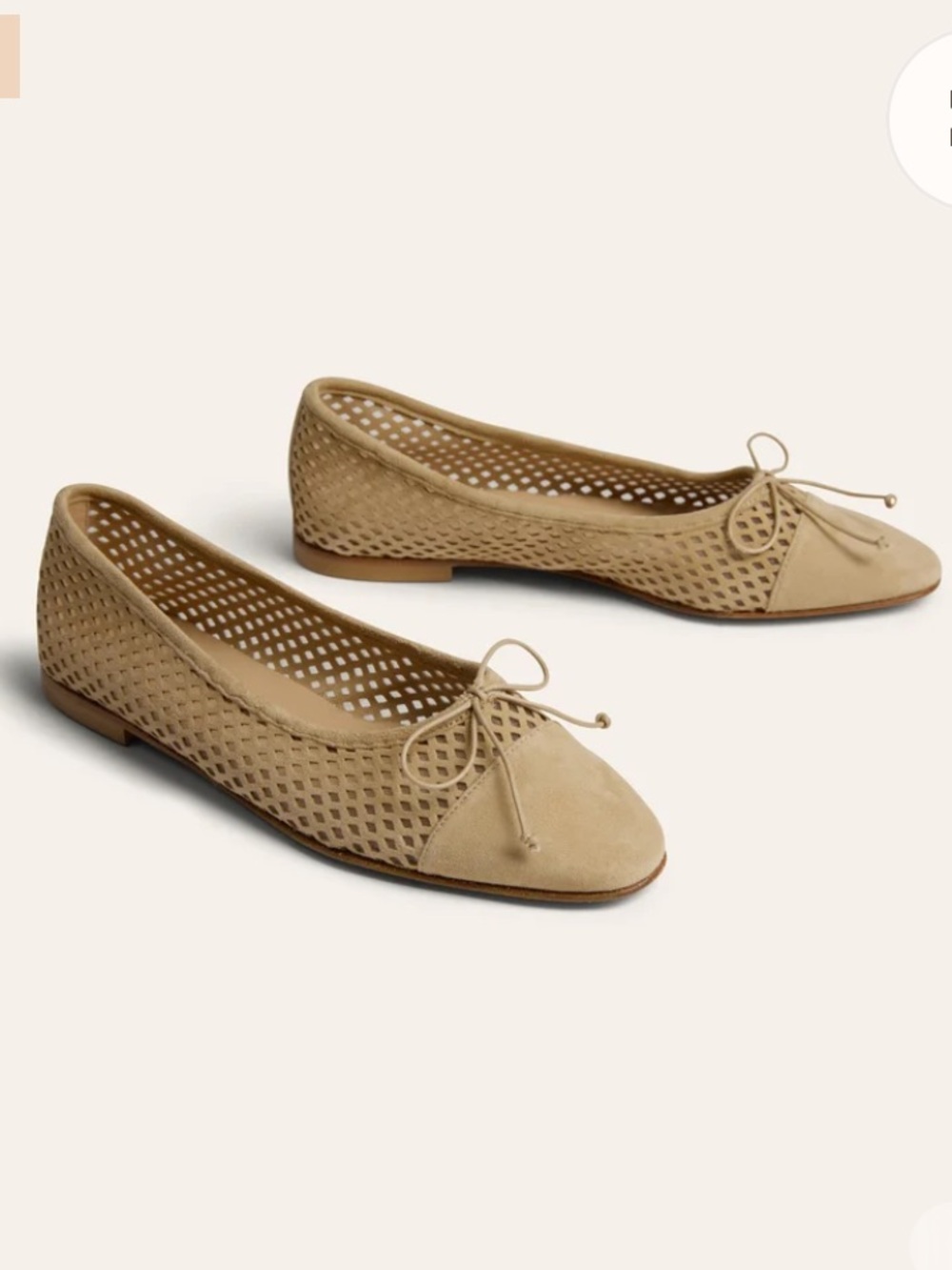 A. Soliani Como - Perforated Sand Suede 7.5 NWT